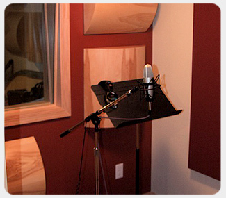 New vocal booth